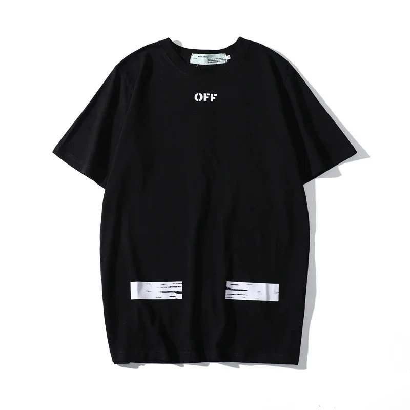 Off-White Arrow Print T-Shirt Black and White - 28