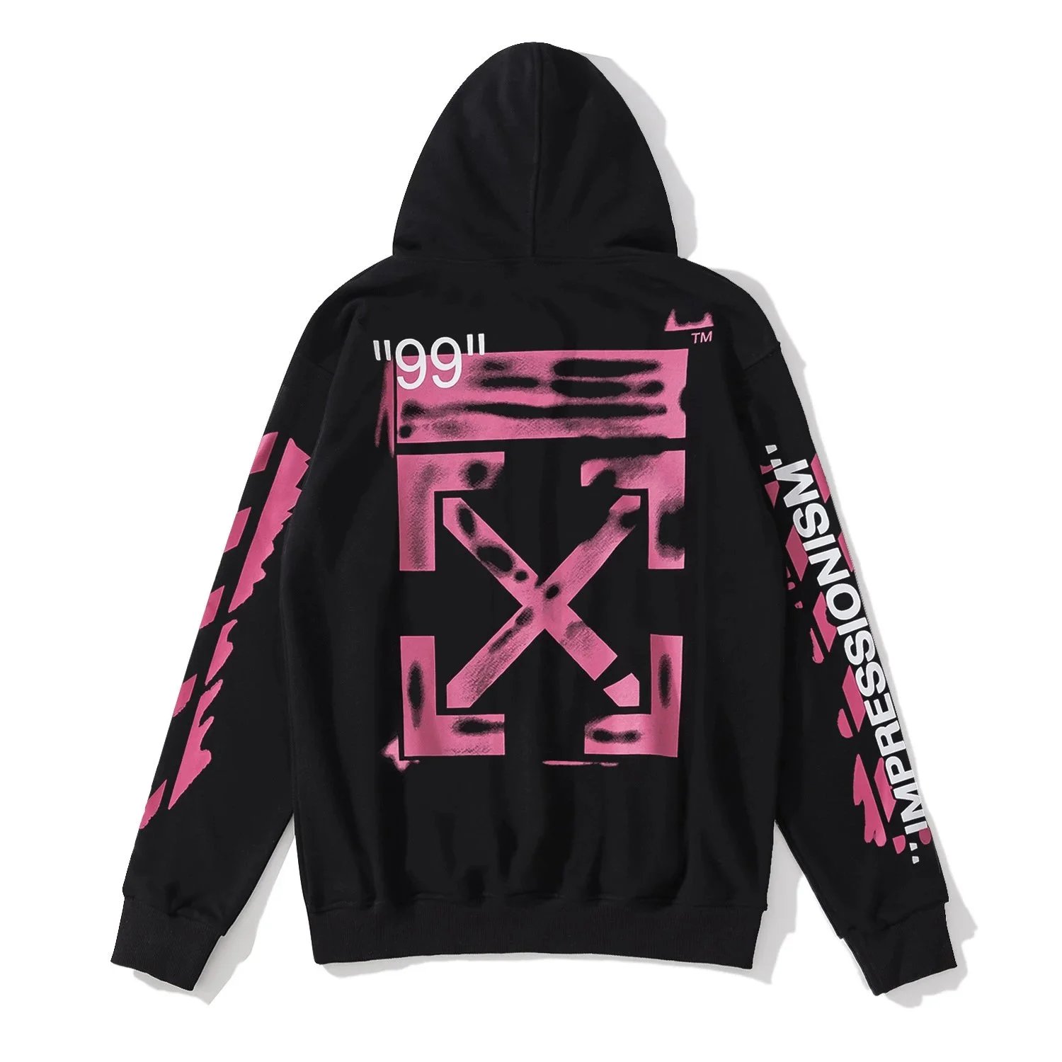 Off-White Hoodies & Sweatshirts Arrow Graphic Pullover Hoodie — 32