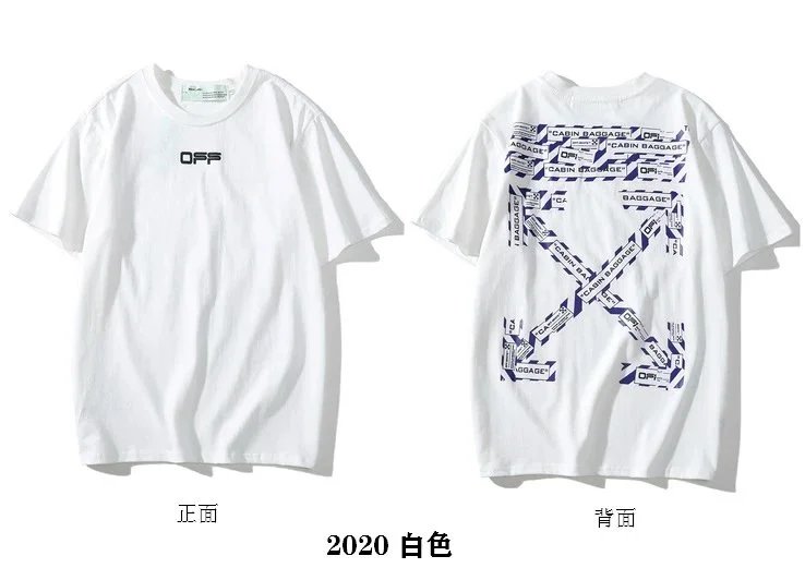 Off-White Arrow Print T-Shirt Black and White - 35