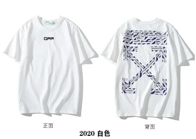 Off-White T-Shirts Short-Sleeve Graphic Arrow Print product detail image 34