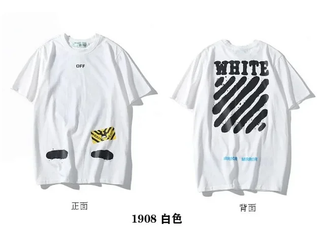 Off-White T-Shirts Short-Sleeve Graphic Arrow Print product detail image 41