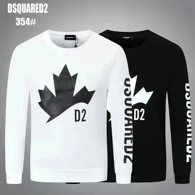 Dsquared2 Hoodies & Sweatshirts Graphic Crewneck Sweatshirt product detail image 9