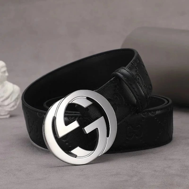 Gucci Bee Motif GG Supreme Belt Black - 6