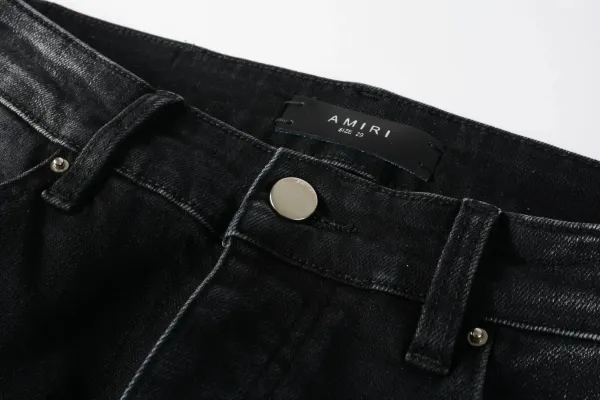 Gallery Dept. Distressed Washed Black Jeans - 4
