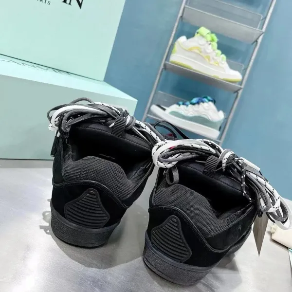 Lanvin x Pharrell Williams Bow-Strap Chunky Sneakers Beige - 6