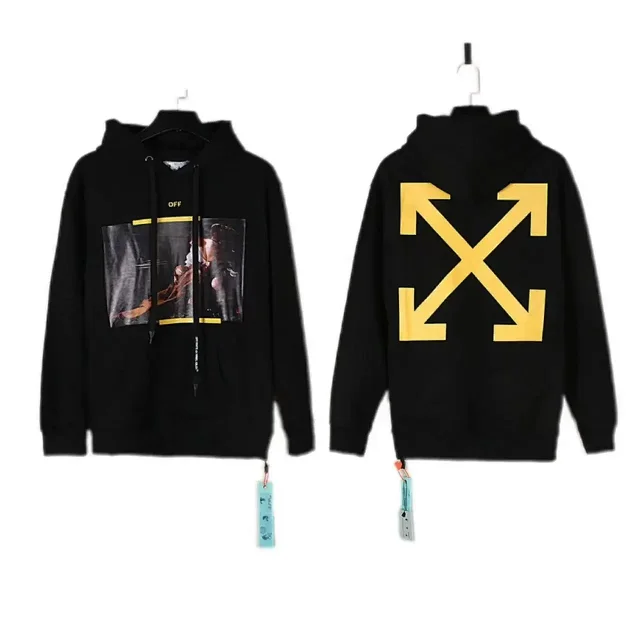 Off-White Hoodies & Sweatshirts Arrow graphic hoodie product detail image 4