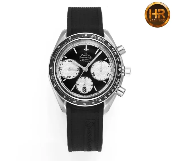 Omega Speedmaster Chronograph Black Dial Mechanical Watch - 7