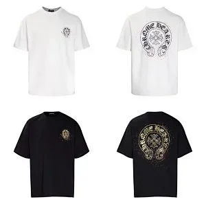 Chrome Hearts T-Shirts Graphic short-sleeve crew-neck product detail image 9