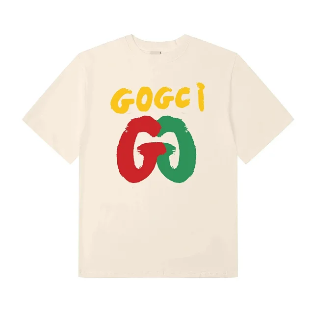 Unbranded T-Shirts GOGCI Double-G Graphic Print product detail image 6