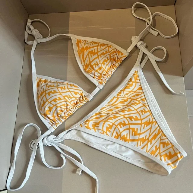 Fendi Swimwear Triangle String Bikini Set product detail image 3