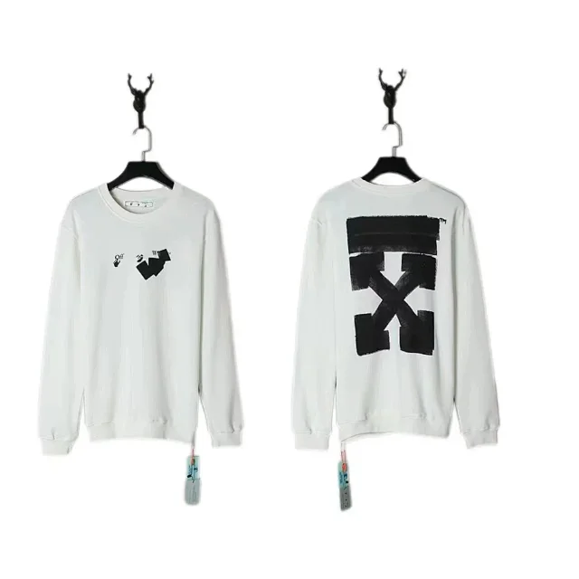 Off-White Hoodies & Sweatshirts Arrow Graphic Crewneck Sweatshirt product detail image 6