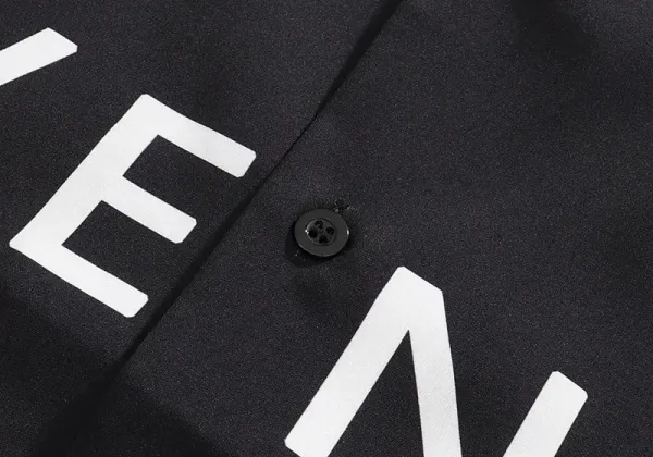 Givenchy Logo Print Short-Sleeve Shirt White - 10