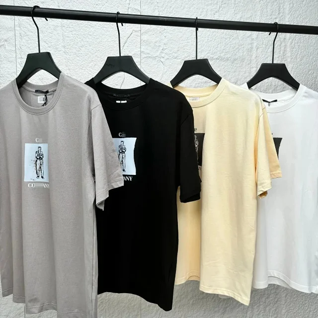 C.P. Company T-Shirts Crew-Neck Graphic Print Short-Sleeve T-Shirt product detail image 4