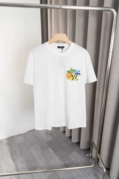 Louis Vuitton Flower Patch White T-Shirt - 1