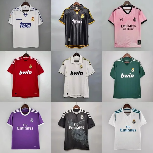 Real Madrid Football Jerseys 2006–07 Home Ronaldo 7 product detail image 1