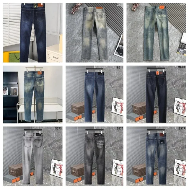 Louis Vuitton Jeans Straight-Leg Denim product detail image 1