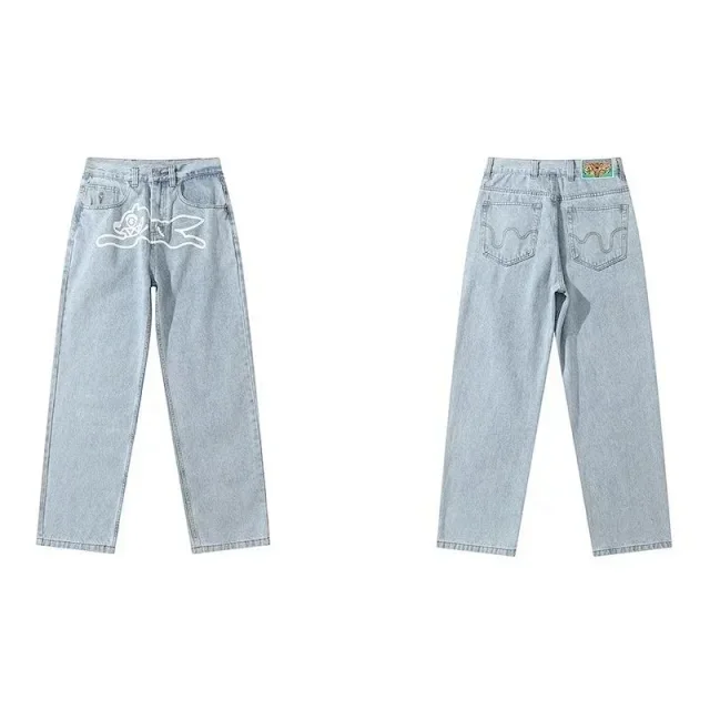 Unbranded Jeans Straight-Leg with Cartoon Graphic product detail image 5
