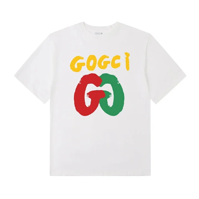 Unbranded T-Shirts GOGCI Double-G Graphic Print product detail image 5
