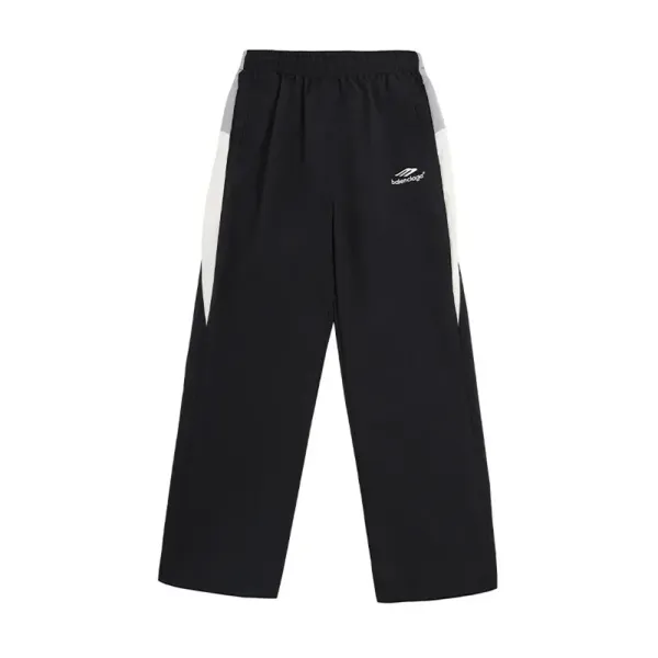 Lululemon Track Pants Black with White Side Stripes Pants - 5