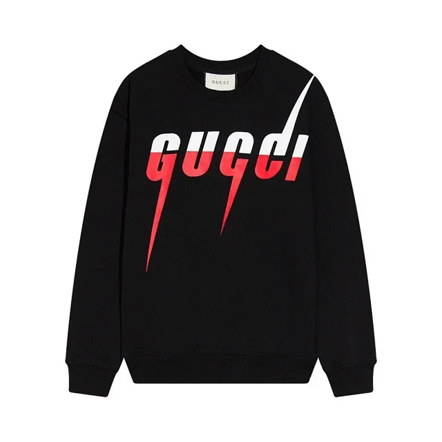 Gucci Hoodies & Sweatshirts Logo-print and crewneck product detail image 2