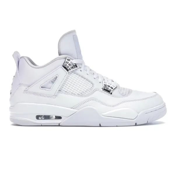 Off-White x Nike Air Jordan 4 'Sail' Sneakers - 3