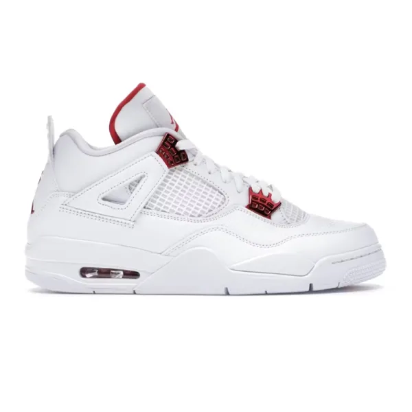 Off-White x Nike Air Jordan 4 'Sail' Sneakers - 10