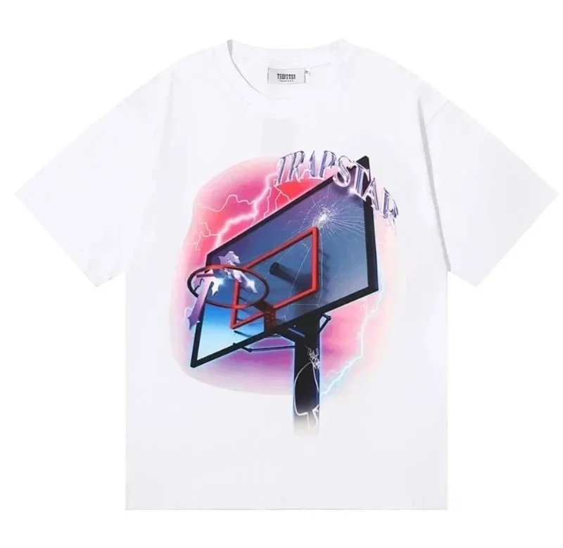 Trapstar T-Shirts Short-Sleeve Graphic Print — 1023 white