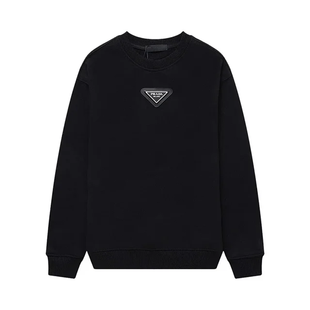 Prada Hoodies & Sweatshirts Crewneck logo sweatshirt product detail image 2