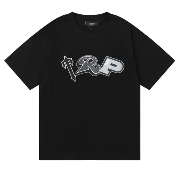 Travstar TRP Graphic Print Black T-Shirt - 1