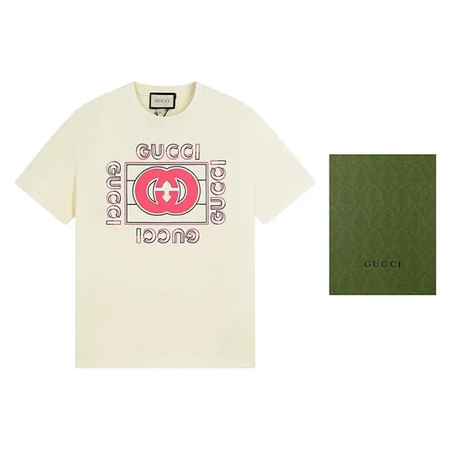 Gucci T-Shirts Short-Sleeve Graphic Print product detail image 7