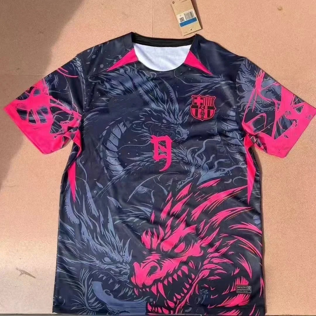 巴萨粉龙训练服