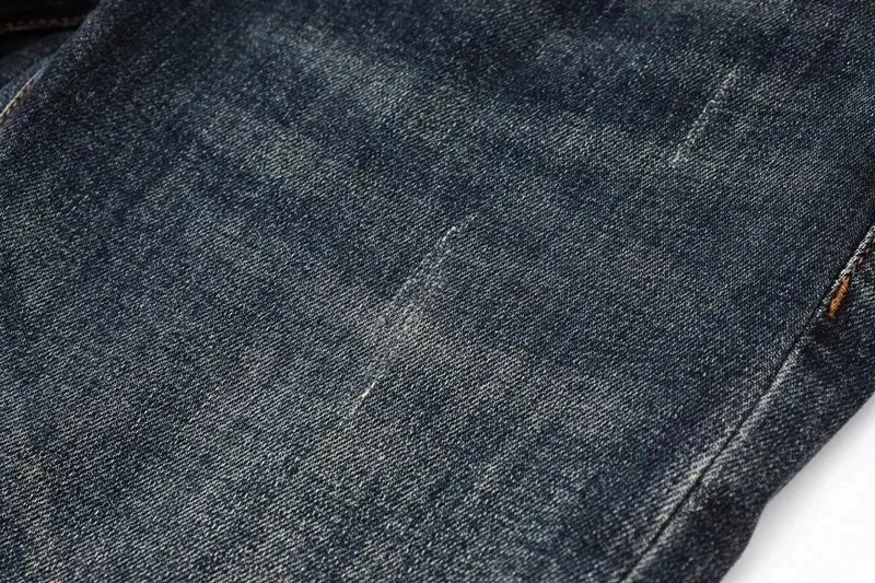 Versace White Greek Key Detail Slim Fit Jeans - 9