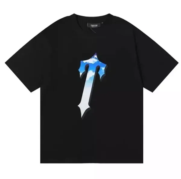 Travstar Sky Cross T-Shirt Black - 1