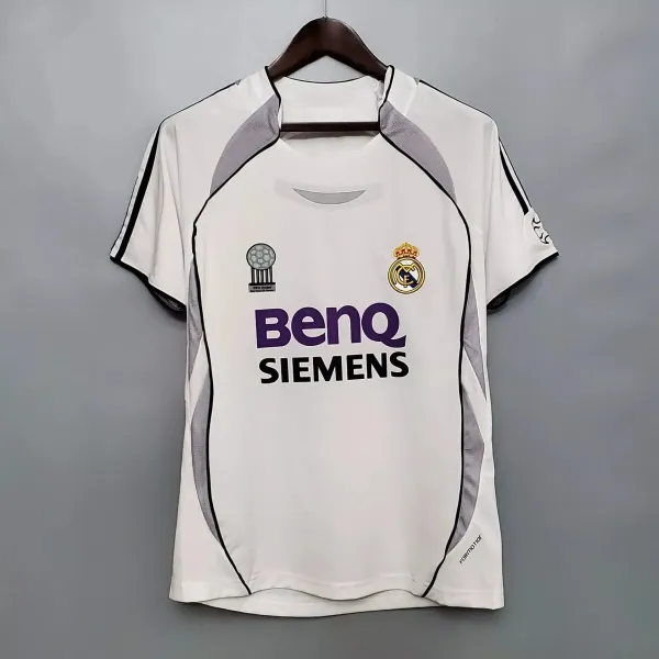 Real Madrid 2006-07 Home Jersey White - 1
