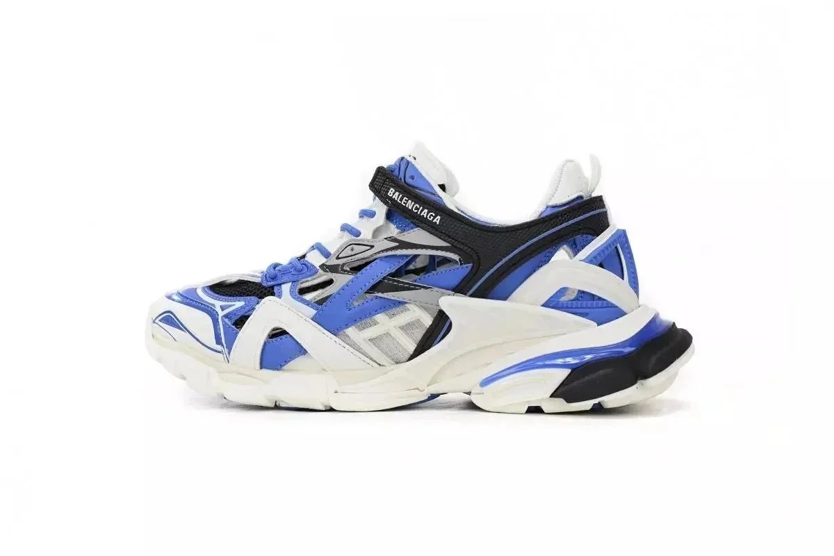 Balenciaga Sneakers Track — Blue White
