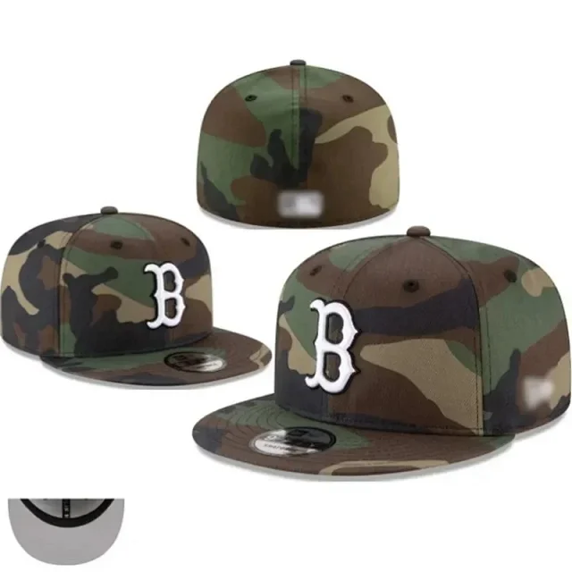 New Era Hats 59FIFTY-style flat-brim fitted baseball caps with embroidered team logos product detail image 5