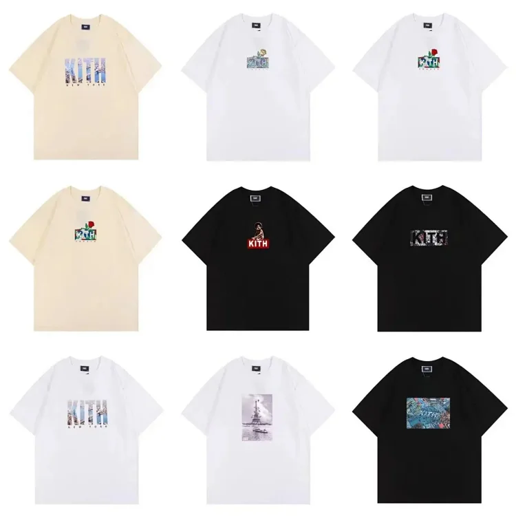 KITH Black Graphic T