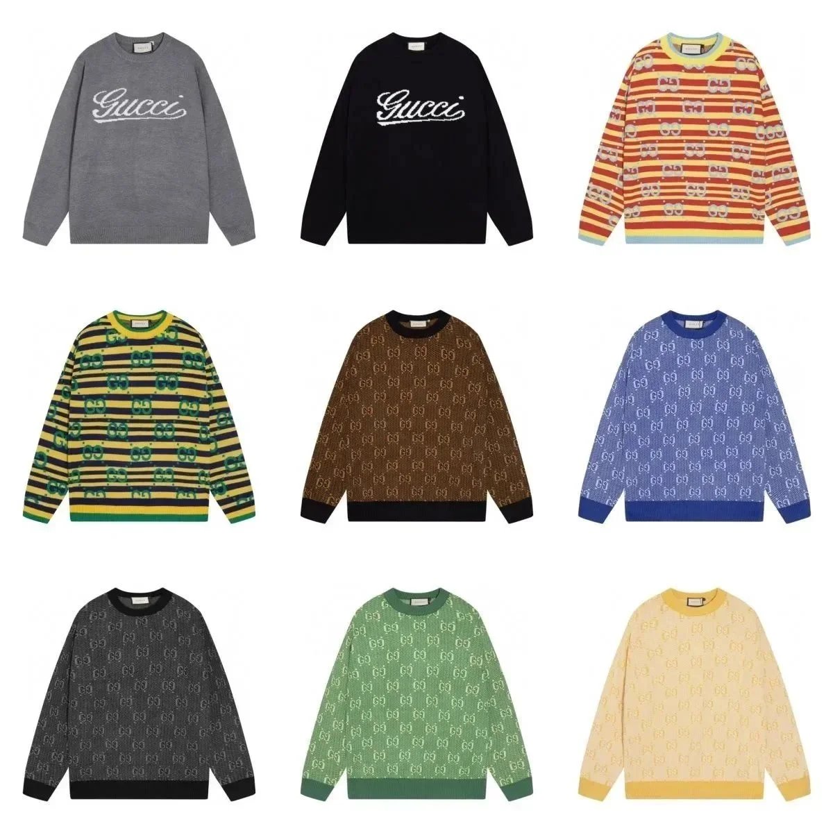 Gucci GG Supreme Sweaters [32 styles]