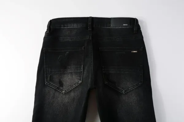Gallery Dept. Distressed Washed Black Jeans - 11