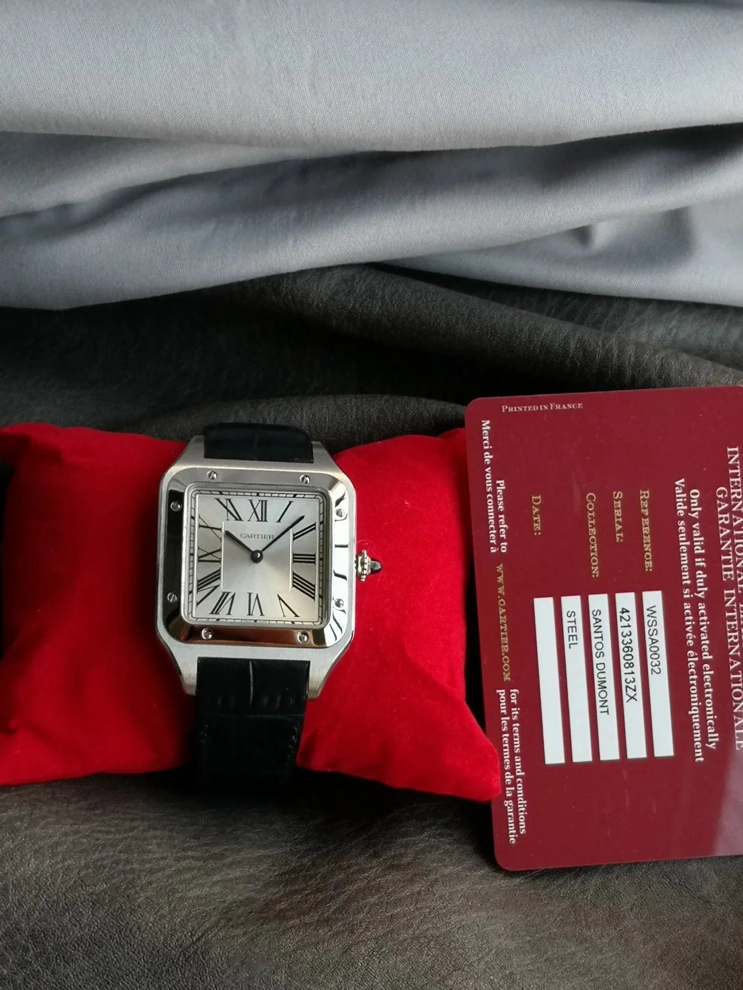 Cartier Santos-Dumont Skeleton Yellow Gold Mechanical Watch - 3