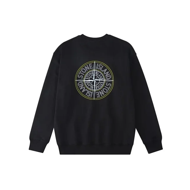 Stone Island Hoodies & Sweatshirts Compass Logo Crewneck Sweatshirt product detail image 3