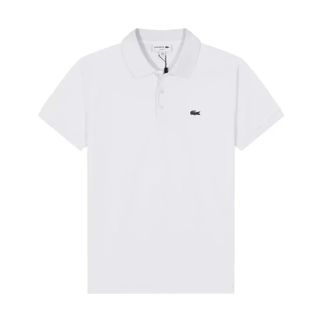 Lacoste Shirts Short-Sleeve Polo Shirt with Crocodile Logo product detail image 3