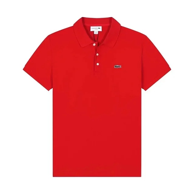 Lacoste Shirts Short-Sleeve Polo Shirt with Crocodile Logo product detail image 8