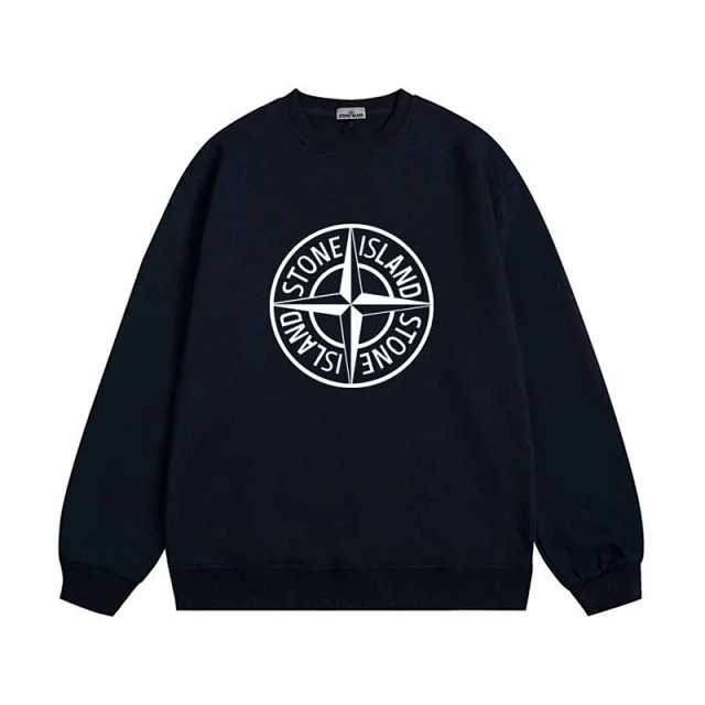 Stone Island Hoodies & Sweatshirts Compass logo crewneck sweatshirt product detail image 3