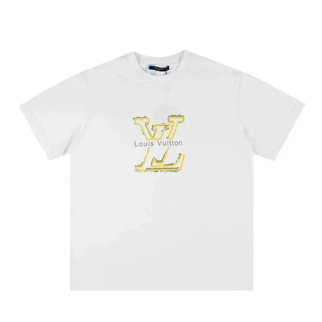 Louis Vuitton T-Shirts Short-Sleeve Logo T-Shirt product detail image 2