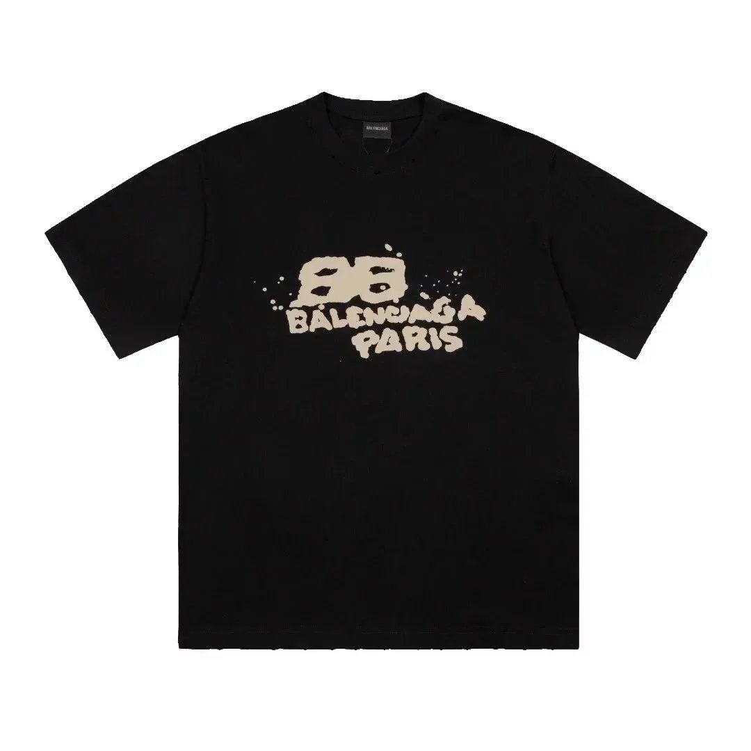 Balenciaga T-Shirts Logo Graphic Short-Sleeve T-Shirt image 6