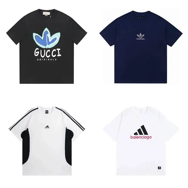Gucci T-Shirts Short-Sleeve Logo Graphic product detail image 1