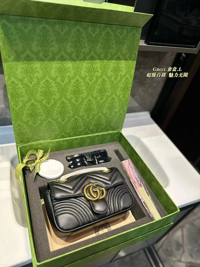 Gucci Crossbody Bags GG Monogram Web Stripe Bag product detail image 1