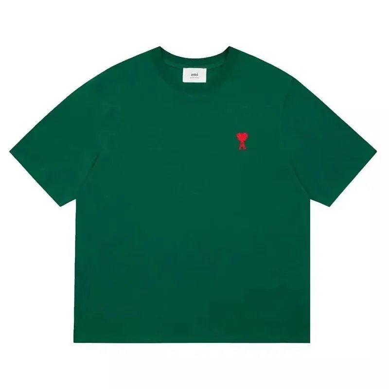 AMI Paris T-Shirts Oversized de Coeur logo — 28