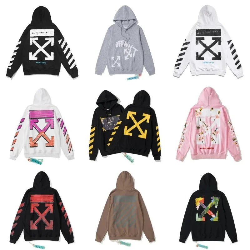 Off-White Hoodies & Sweatshirts Arrow Graphic Pullover Hoodie image 1